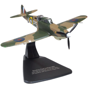 Oxford Diecast AC109 Boulton Paul Defiant 264 Squadron RAF Hornchurch 1940 1:72 Scale