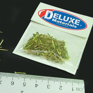 Deluxe Materials AC5-1 Brass Pins 3/8" 100 Pack