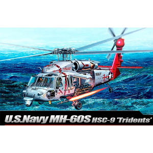 Academy 12120 U.S. Navy MH-60S HSC-9 Tridents 1/35 Scale Plastic Model Kit