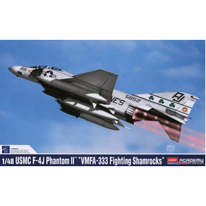 Academy 12356 USMC F-4J Phantom II "VMFA-333 Fighting Shamrocks" 1/48 Scale Plastic Model Kit