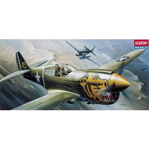 Academy 12468 P-40E Warhawk 1/72 Scale Model