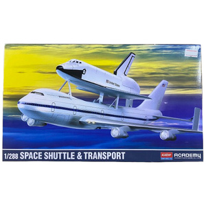 Academy 12708 Space Shuttle & Transport 1/288 Scale Plastic Model Kit