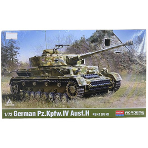 Academy 13432 German Pz.KPfw.IV Ausf.H Tank 1/72 Scale Plastic Model Kit
