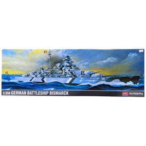 Academy 14109 German Battleship Bismarck 1/350 Scale Plastic Model Kit