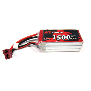 ACE Power 11.1v 1500mah Lipo 30C Lipo Battery Deans Plug