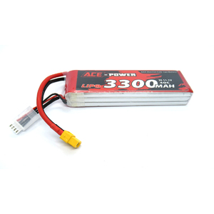 ACE Power 3300mah 40C 3S Lipo Battery XT60 Plug
