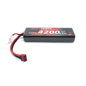 Lipo Battery 2S 7.4v 4200Mah Deans Connector - Ace Power Hard Case