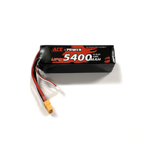 Ace Power 6S 22.2V 5400mAh 60C LiPo Battery Soft Case w/ XT90 Connector