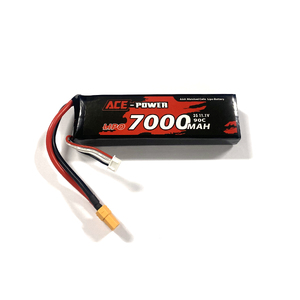 Ace Power 11.1V 3S 7000mAh 90C LiPo Battery Soft Case w/ XT90 Connector