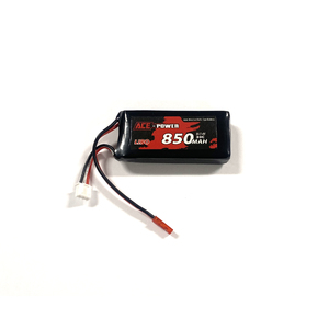Ace Power 2S 7.4V 850mAh 30C LiPo Battery Soft Case w/ JST Connector