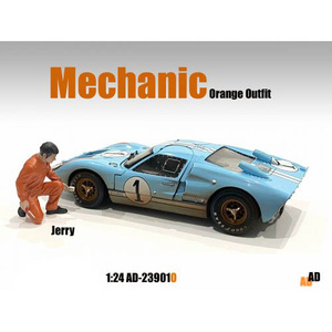 1/24 Jerry Figure - Mechanic Orange Uniform