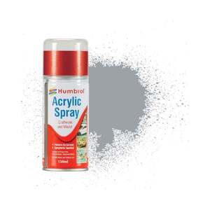 Humbrol 165 Medium Sea Grey Satin Acrylic Spray Paint 150mL