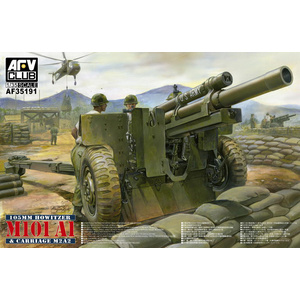 AFV 105mm HOWITZER M101A1 & CARRIAGE M2A2 1/35 35191