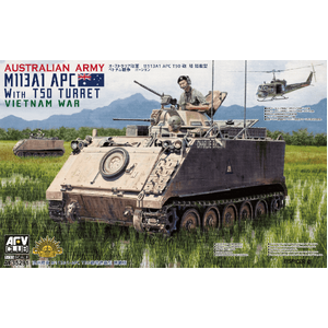 AFV Club 35291 Australian Army M113A1 APC w/ T50 Turret Vietnam War 1:35 Scale Model Plastic Kit