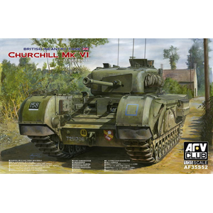 AFV Club 35S52 Churchill MK.VI 1/35 Scale Model Plastic Kit