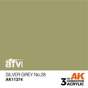 Silver Grey NO.28 – AFV Acrylic Paint