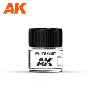 AK Paint RC003 White Grey Acrylic Paint RAL 9002