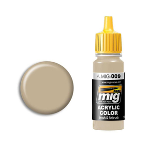 Ammo A.MIG-0009 RAL 7027 Sandgrau Acrylic Paint Colour 17mL