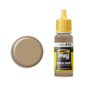 Ammo A.MIG-0013 RAL 8000 Gelbbraun Acrylic Paint Colour 17mL