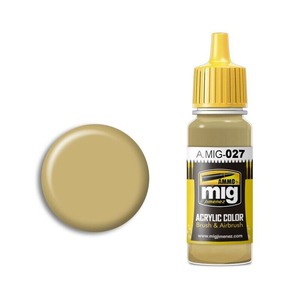 Ammo A.MIG-0027 RAL 8031 F9 German Sand Beige Acrylic Paint Colour 17mL