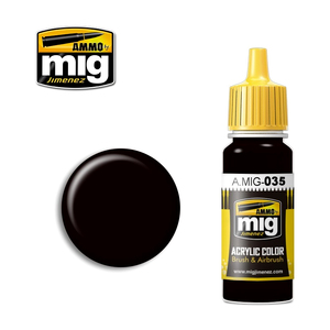 Ammo A.MIG-0035 Dark Tracks Acrylic Paint Colour 17mL