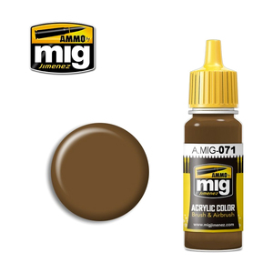 Ammo A.MIG-0071 Khaki Acrylic Paint Colour 17mL