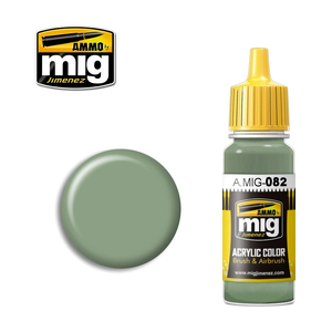 Ammo A.MIG-0082 APC Interior Light Green Acrylic Paint Colour 17mL