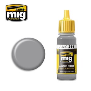 Ammo A.MIG-0211 FS-36270 Medium Gray Acrylic Paint Colour 17mL