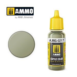 Ammo A.MIG-0217 Green Slate (RLM 02) Acrylic Paint Colour 17mL