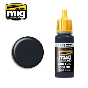 Ammo A.MIG-0227 FS-25042 Sea Blue (ANA 606) Acrylic Paint Colour 17mL