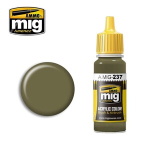 Ammo A.MIG-0237 FS-23070 Dark Olive Drab Acrylic Paint Colour 17mL