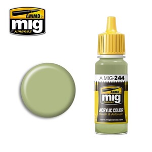 Ammo A.MIG-0244 Duck Egg Green (BS 216) Acrylic Paint Colour 17mL