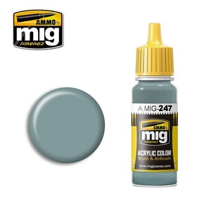 Ammo A.MIG-0247 RLM 78 Hellblau Acrylic Paint Colour 17mL