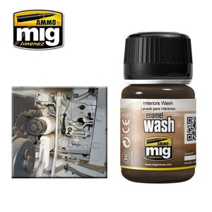 Ammo Interiors Wash Paint A.MIG-1003