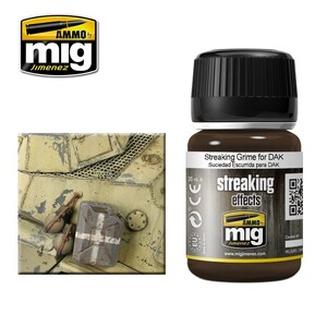 Ammo A.MIG-1201 Streaking Grime for D.A.K 35mL