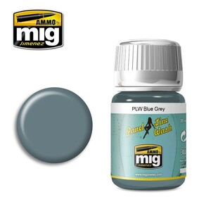 Ammo A.MIG-1613 Panel Line Wash Blue Grey Paint 35ml