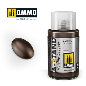 Ammo A.MIG-2312 Jet Exhaust A-Stand Metallic Lacquer 30mL