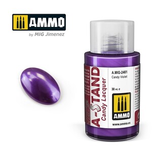 Ammo A.MIG-2461 Candy Violet A-Stand Lacquer 30mL