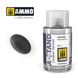 Ammo A.MIG-2502 Klear Kote Flat A-Stand Lacquer 30mL