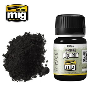 Ammo A.MIG-3001 Pigment Black 35ml