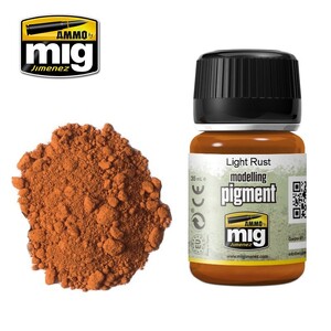 Ammo A.MIG-3006 Pigment Light Rust 35ml