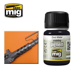 Ammo A.MIG-3009 Gun Metal Pigment 35mL