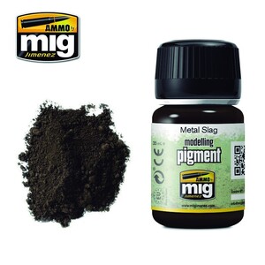 Ammo A.MIG-3020 Metal Slag Pigment 35mL