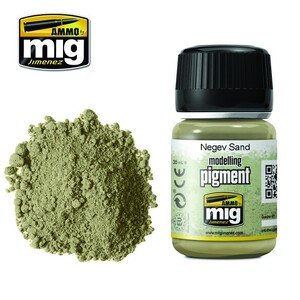 Ammo A.MIG-3024 Negev Sand Pigment 35mL
