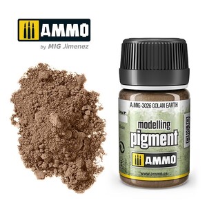 Ammo A.MIG-3026 Golan Earth Pigment 35mL