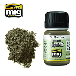 Ammo A.MIG-3028 City Dark Dust Pigment 35mL