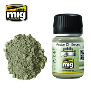 Ammo A.MIG-3030 Factory Dirt Ground Pigment 35mL