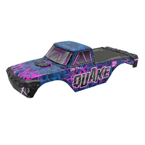 Arrma ARA-2873 Quake Painted Decaled Trimmed Body Set, Purple