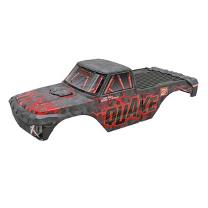 Arrma ARA-2879 Quake Painted Decaled Trimmed Body Set, Red