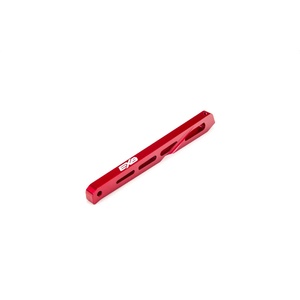 Arrma ARA320568 Rear Center Aluminium Chassis Brace, 120mm Red: EXB